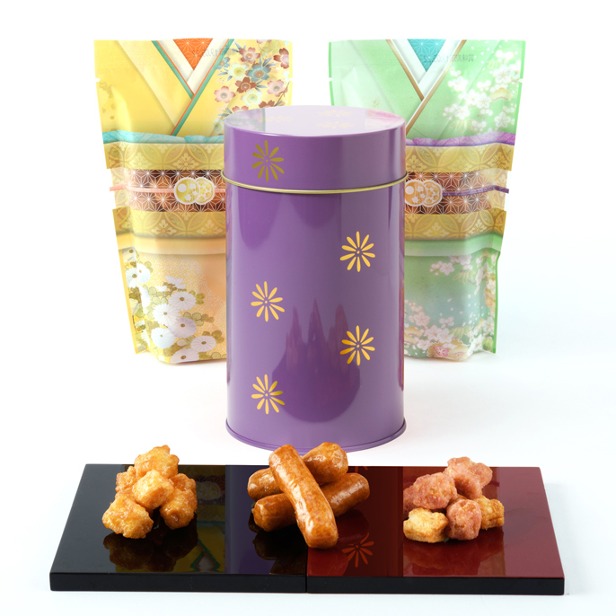 丸缶・単衣セット 雪